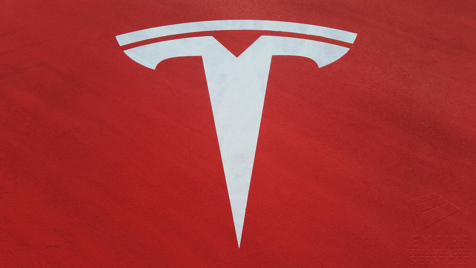 Parking Lot Striping for Tesla Charging Station in Culver City, Ca.