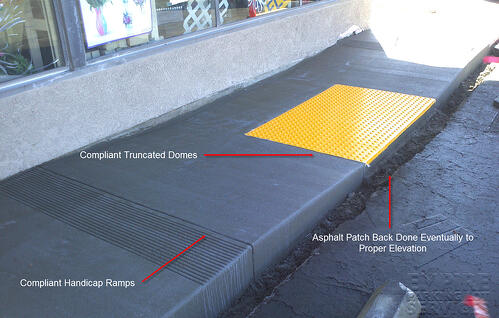ADA Ramps in Compliance Orange County