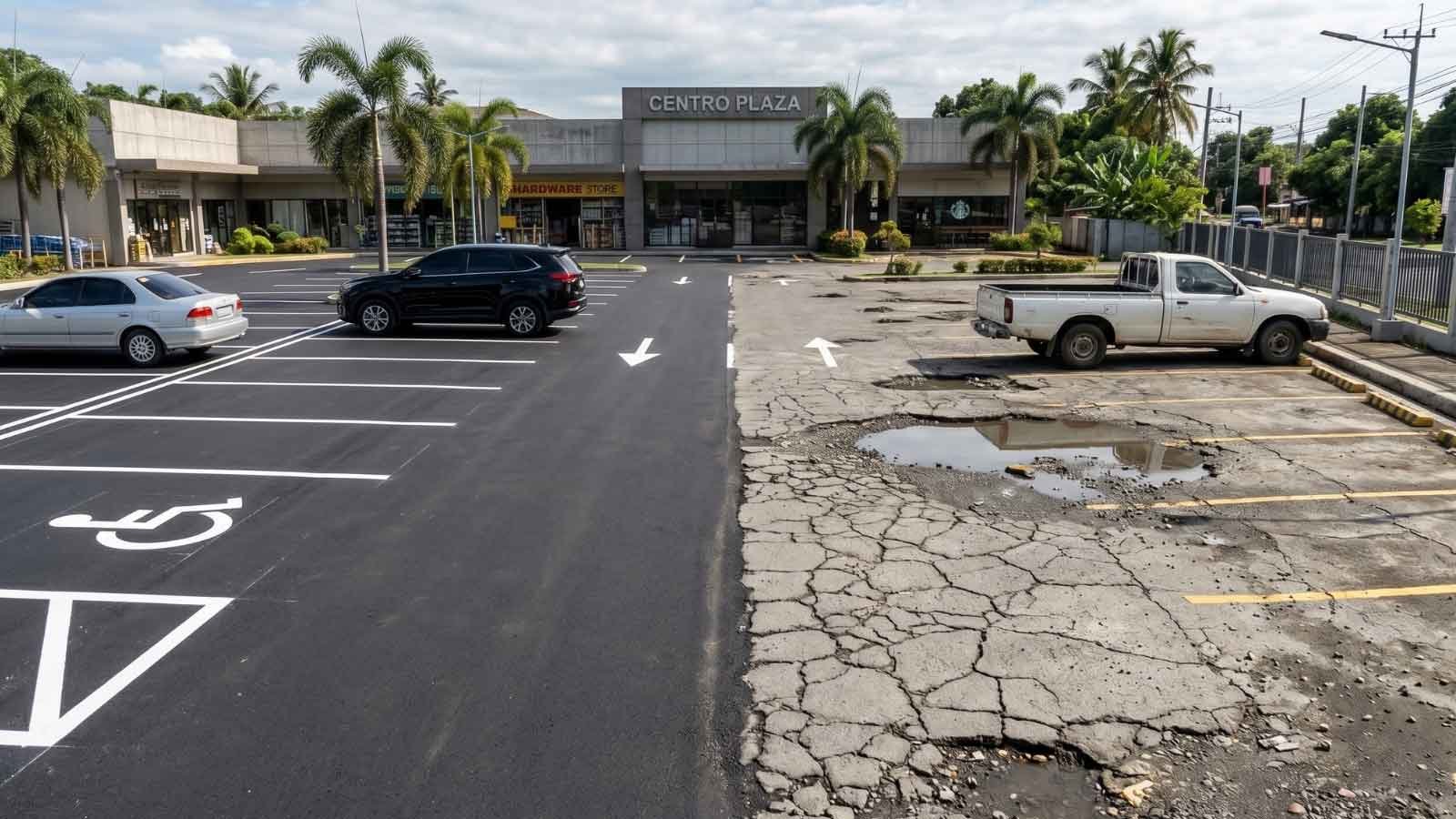 Asphalt-resurfacing
