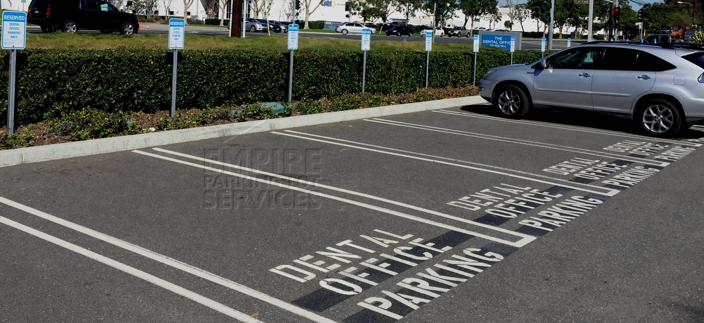 Parkign Lot Striping and Stenciling