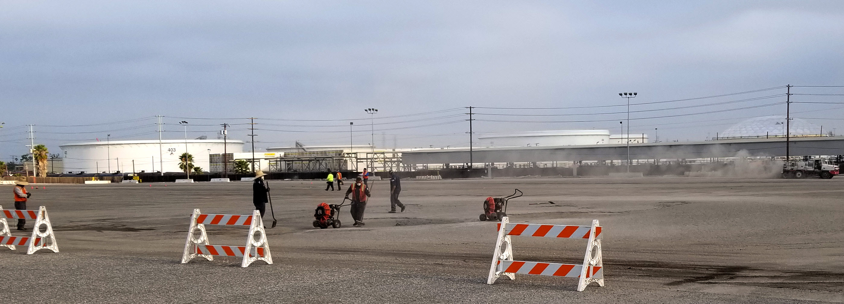 Parking Lot Cleaning