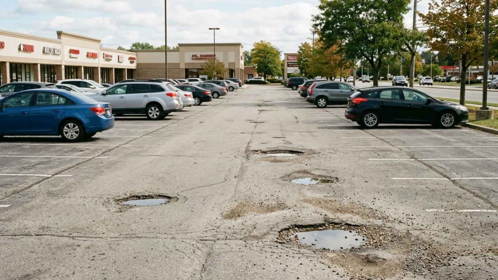 potholes