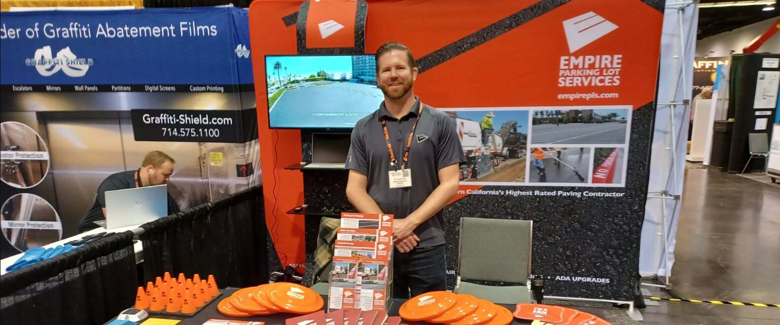 Empire Parking Lot Services at the AOA Million Dollar Long Beach Trade Show