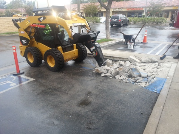 Handicap Ramp Construction