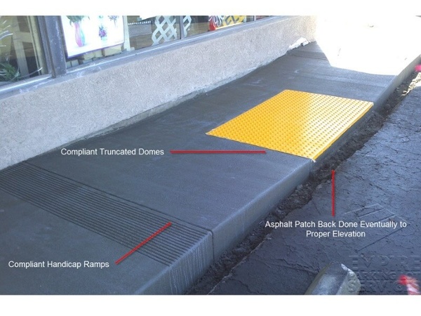 ADA Compliant Handicap Ramp