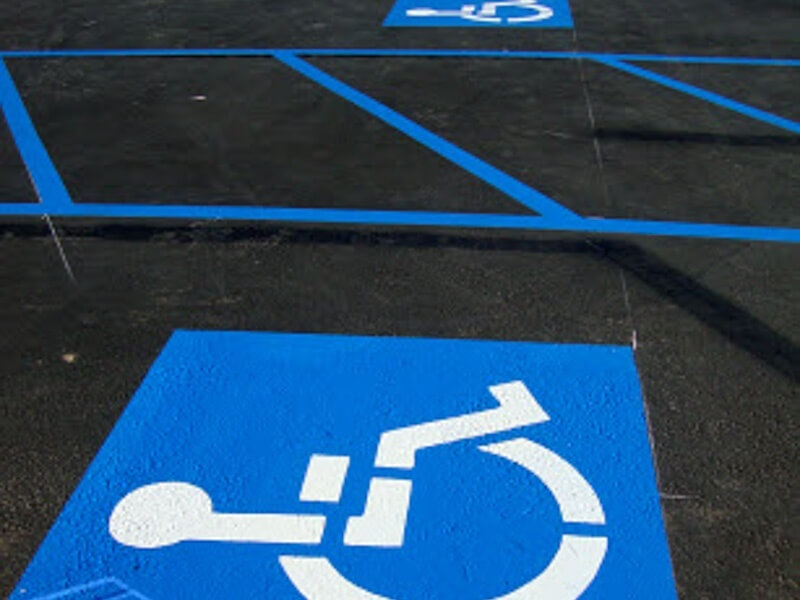 Striping Services for Handicap Parking Spots