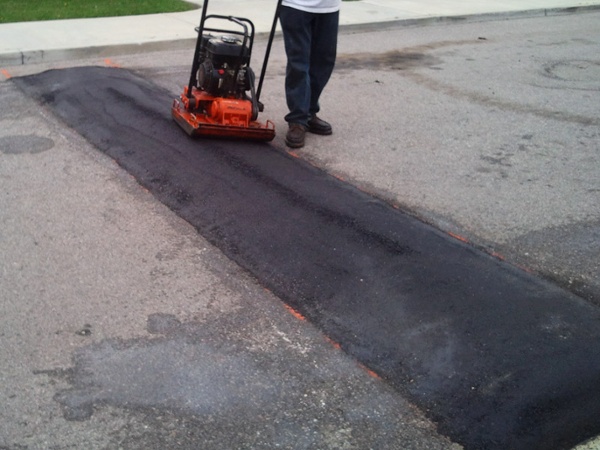 Speed Bump Installation Crew