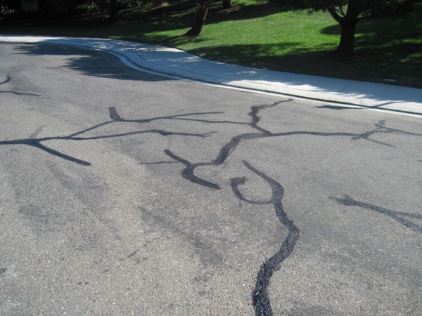 Asphalt Crack Sealing Services