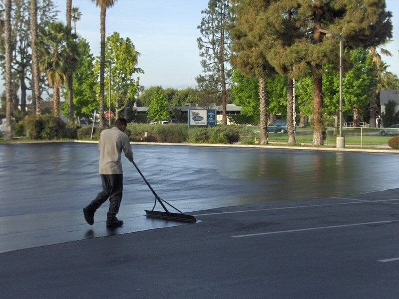 Asphalt Parking Lot Seal Coating