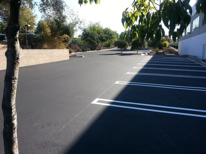 Asphalt Parking Lot Seal Coating