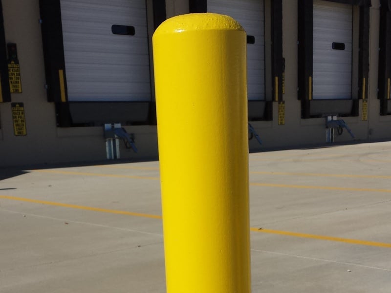 Warehouse Delivery Bollards
